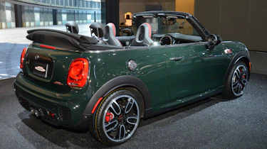 MINI John Cooper Works Convertible - New York rear quarter 2