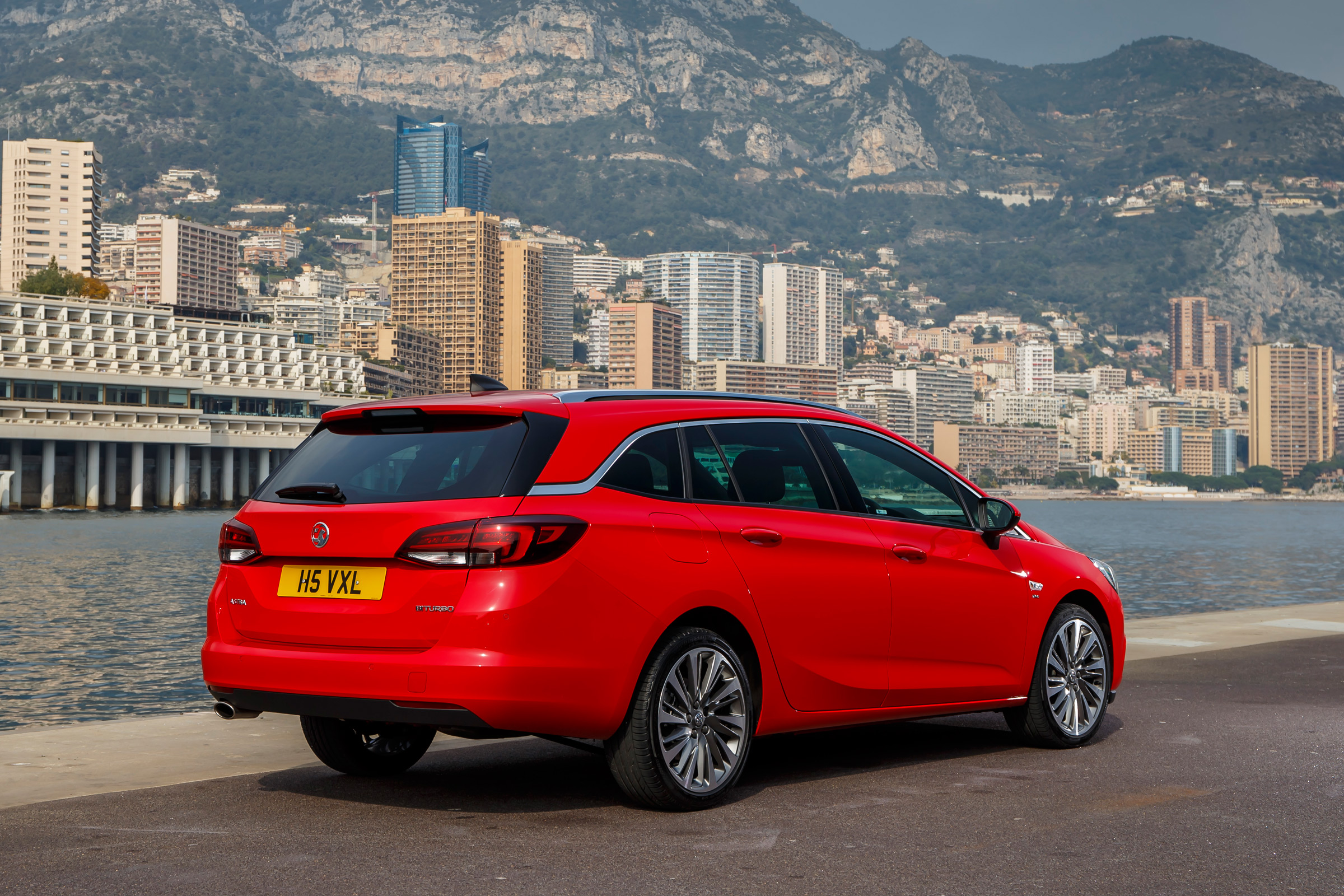 New Vauxhall Astra Sports Tourer - rear quarter 2