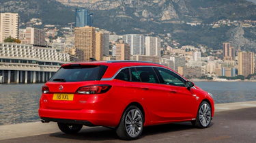 New Vauxhall Astra Sports Tourer - rear quarter 2