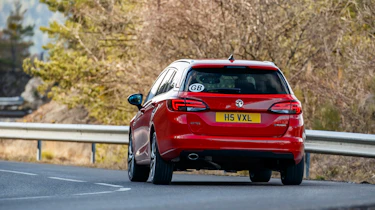 New Vauxhall Astra Sports Tourer - rear cornering
