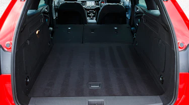 New Vauxhall Astra Sports Tourer - boot seats down