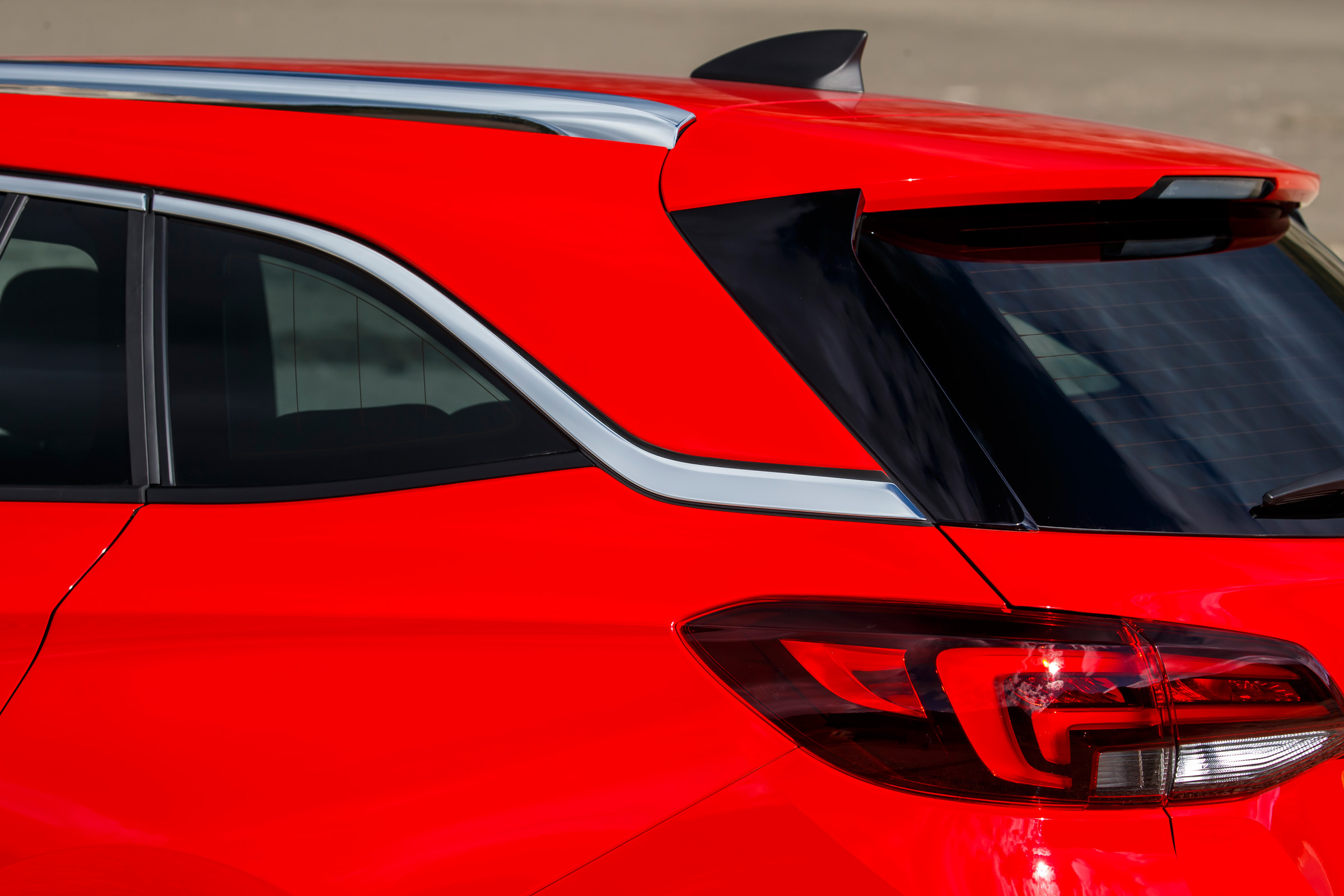 New Vauxhall Astra Sports Tourer - rear detail
