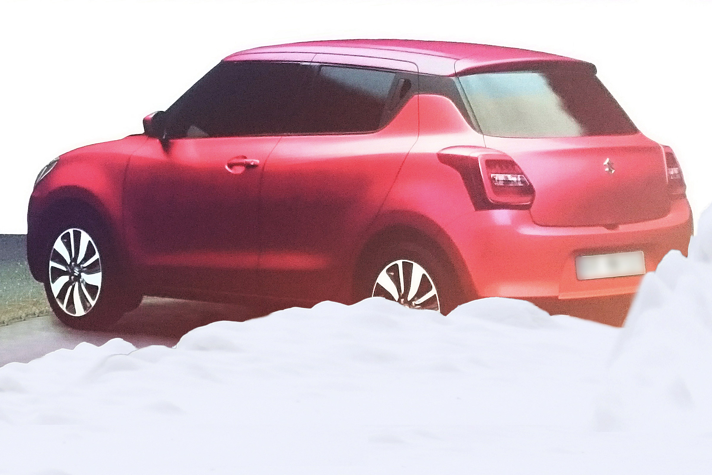 Suzuki Swift 2016 spied 5