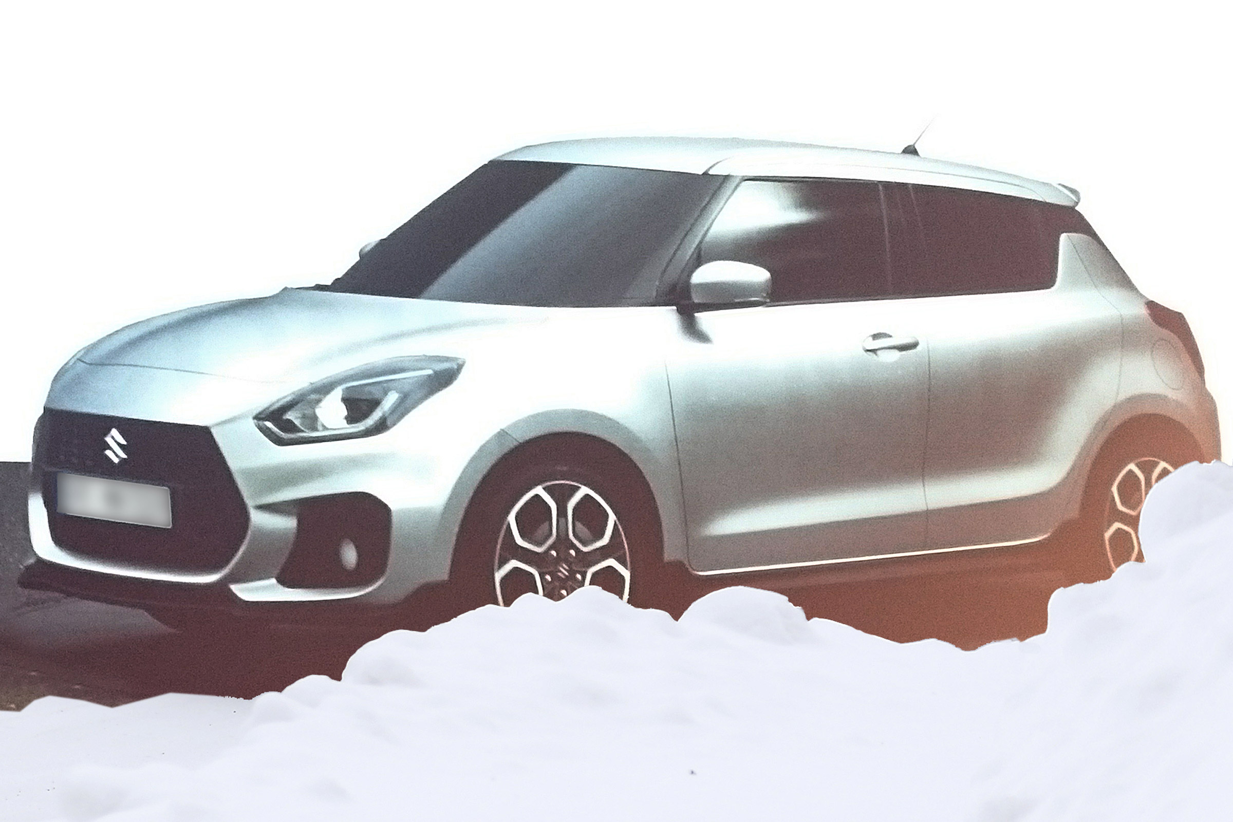 Suzuki Swift 2016 spied 1