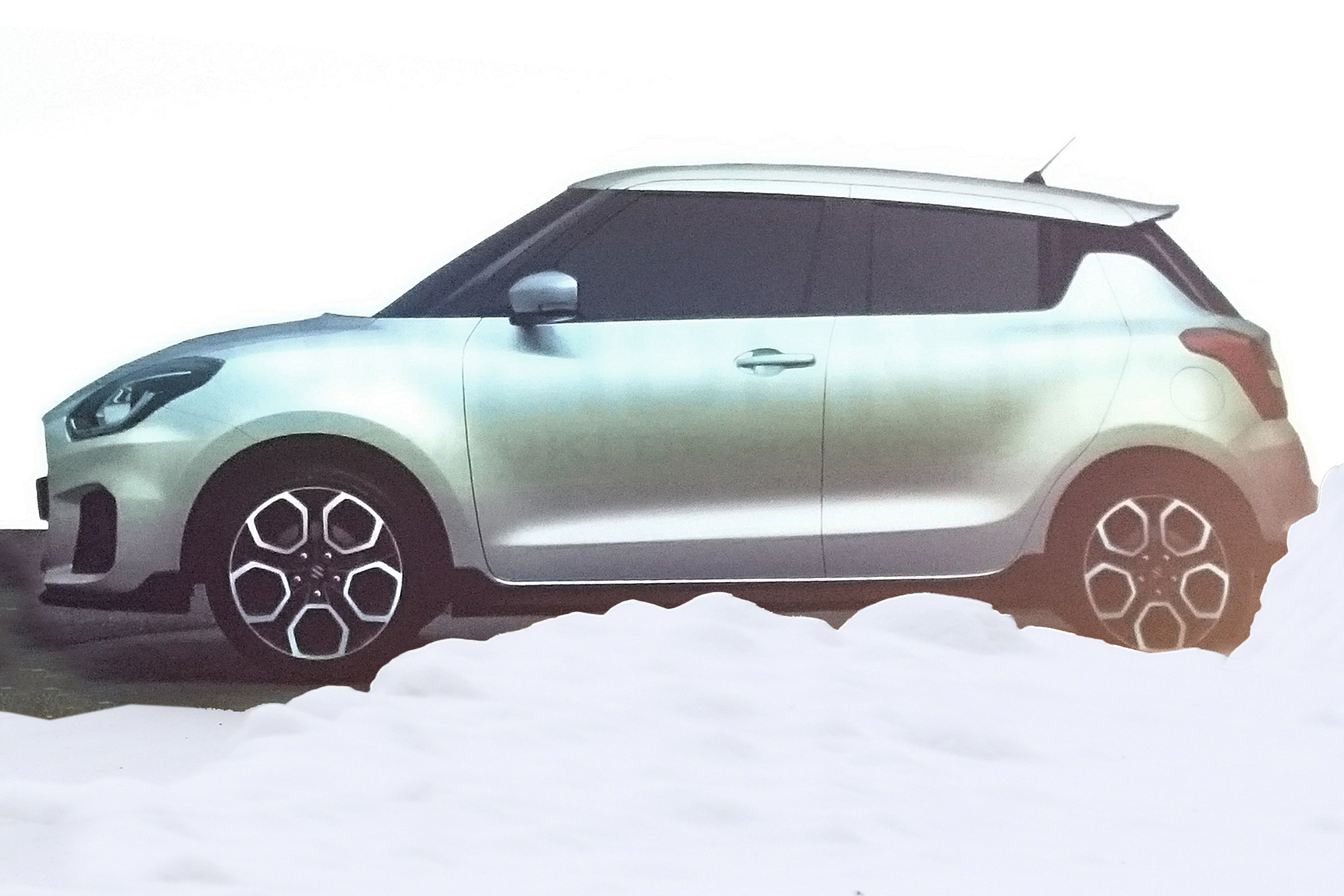 Suzuki Swift 2016 spied 3