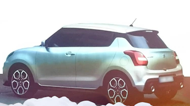 Suzuki Swift 2016 spied 2