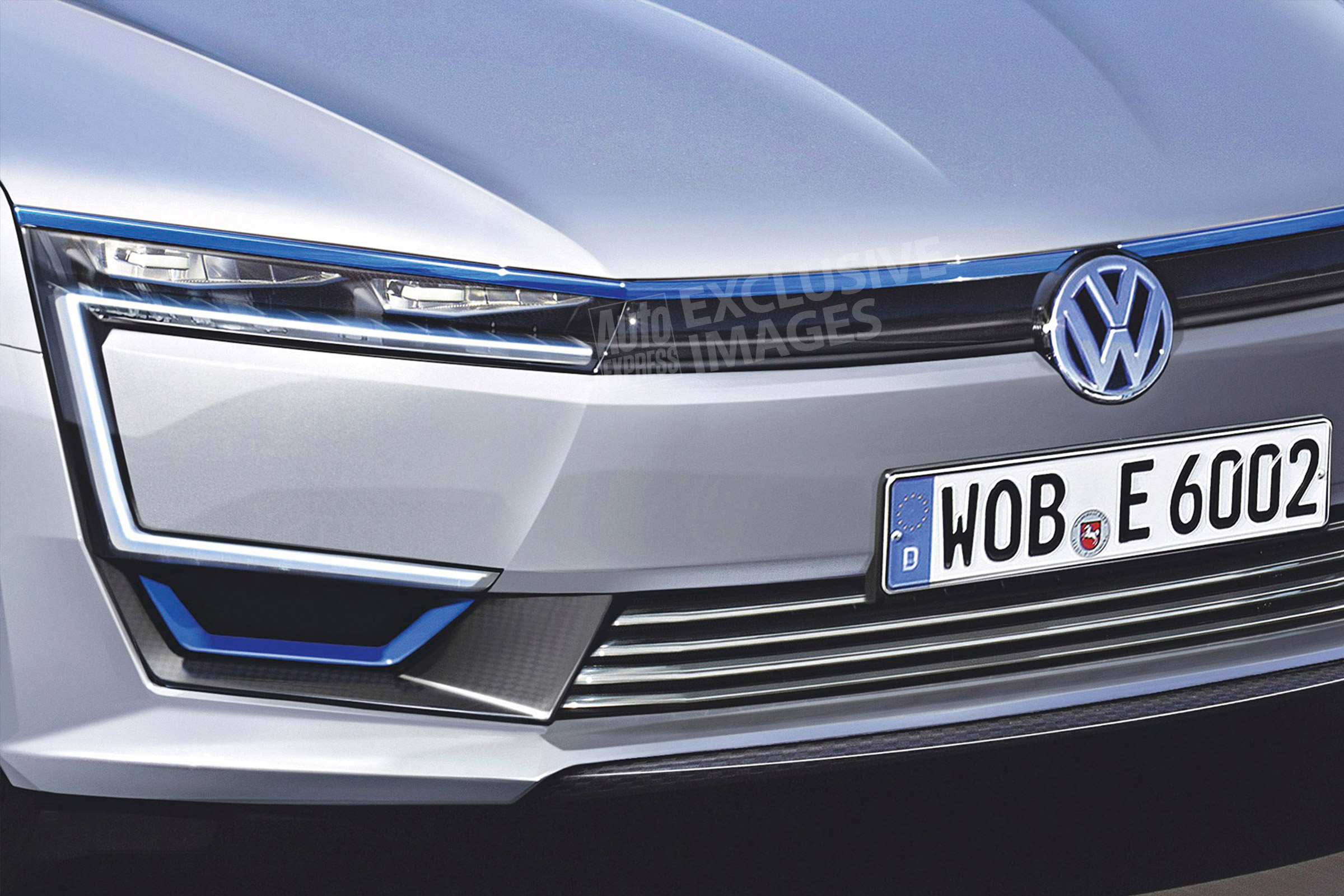 Volkswagen XL3 - front detail (exclusive image)