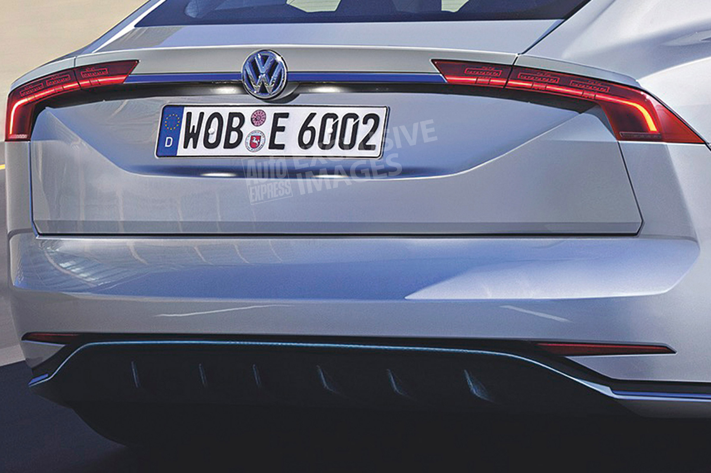 Volkswagen XL3 - rear detail (exclusive image)