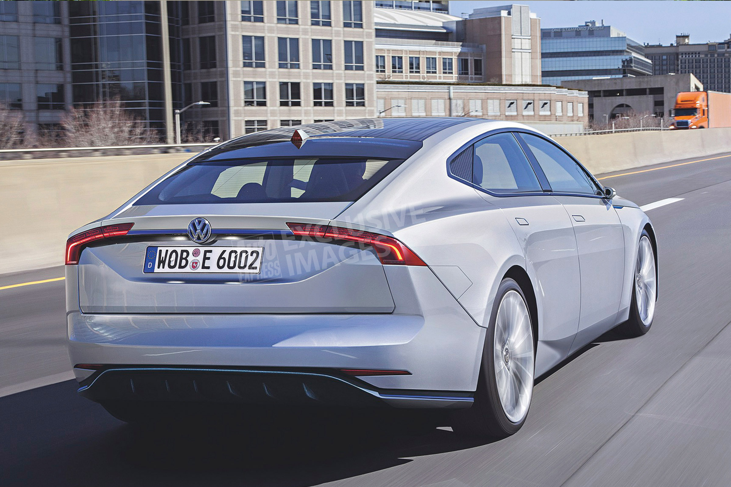 Volkswagen XL3 - rear (exclusive image)