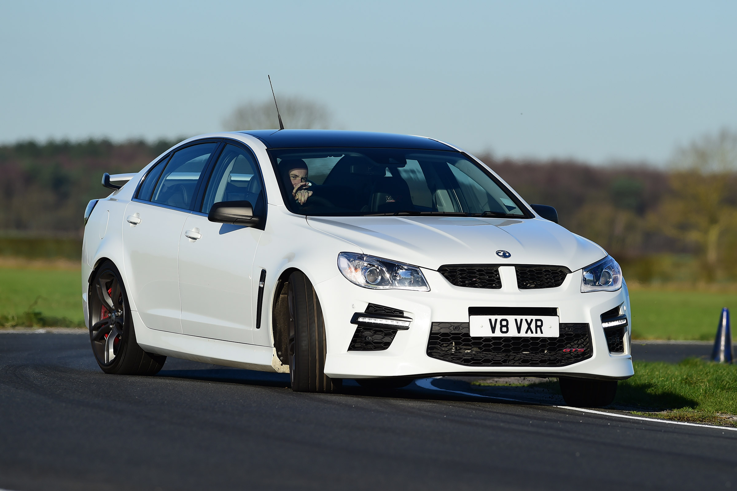 Vauxhall VXR8 GTS - front cornering