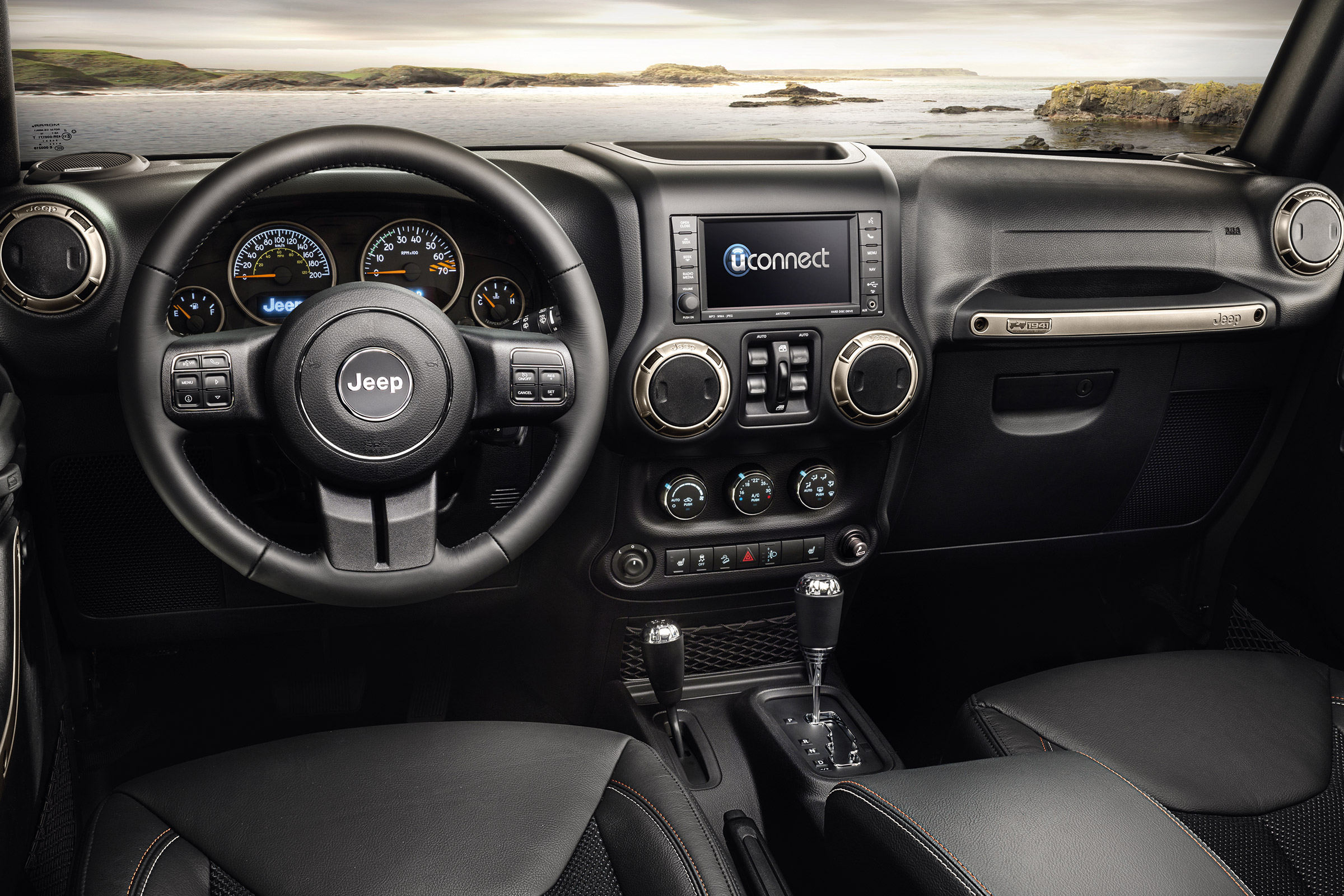 Jeep Wrangler 75th Anniversary - dash