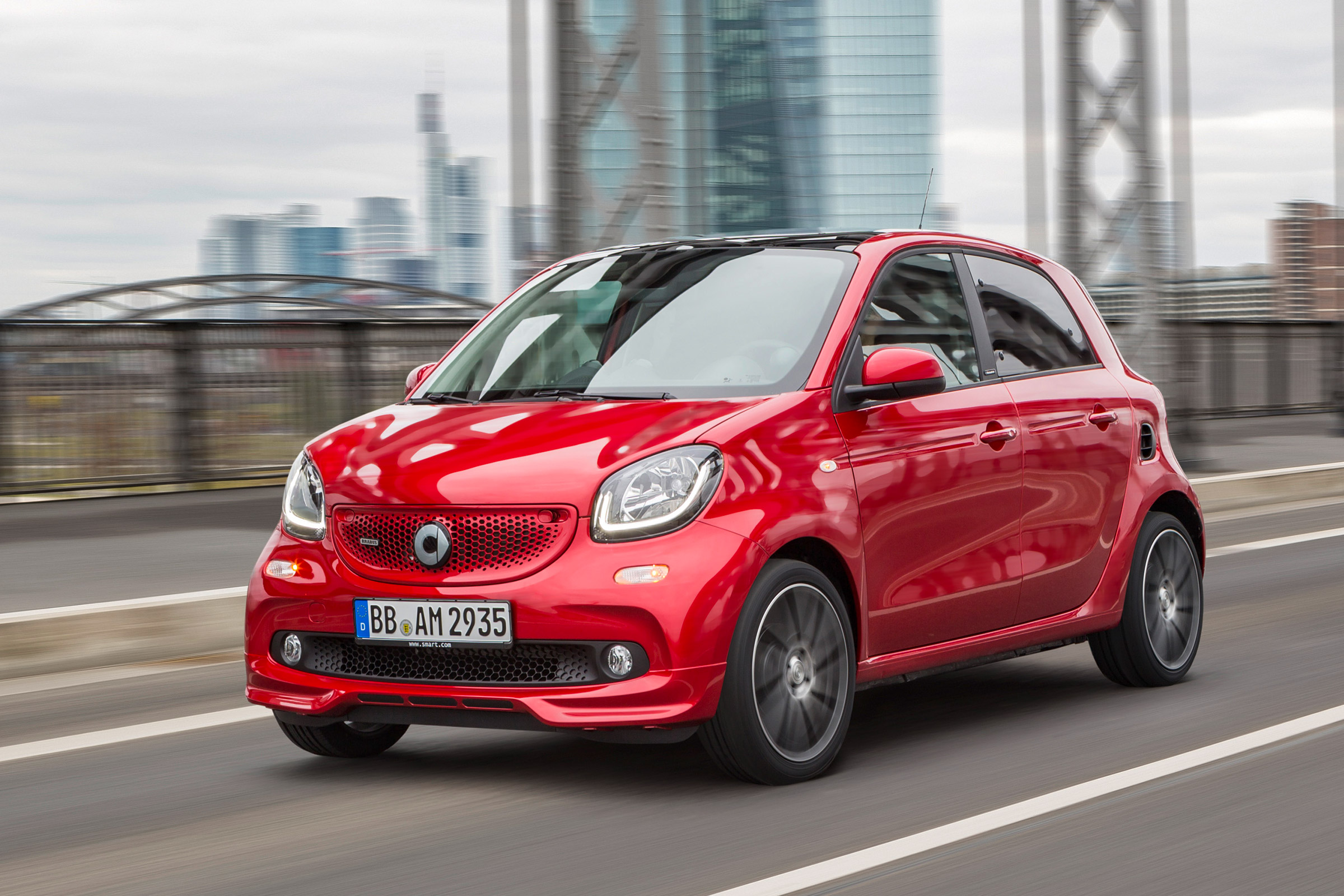 Smart ForTwo and ForFour Brabus front