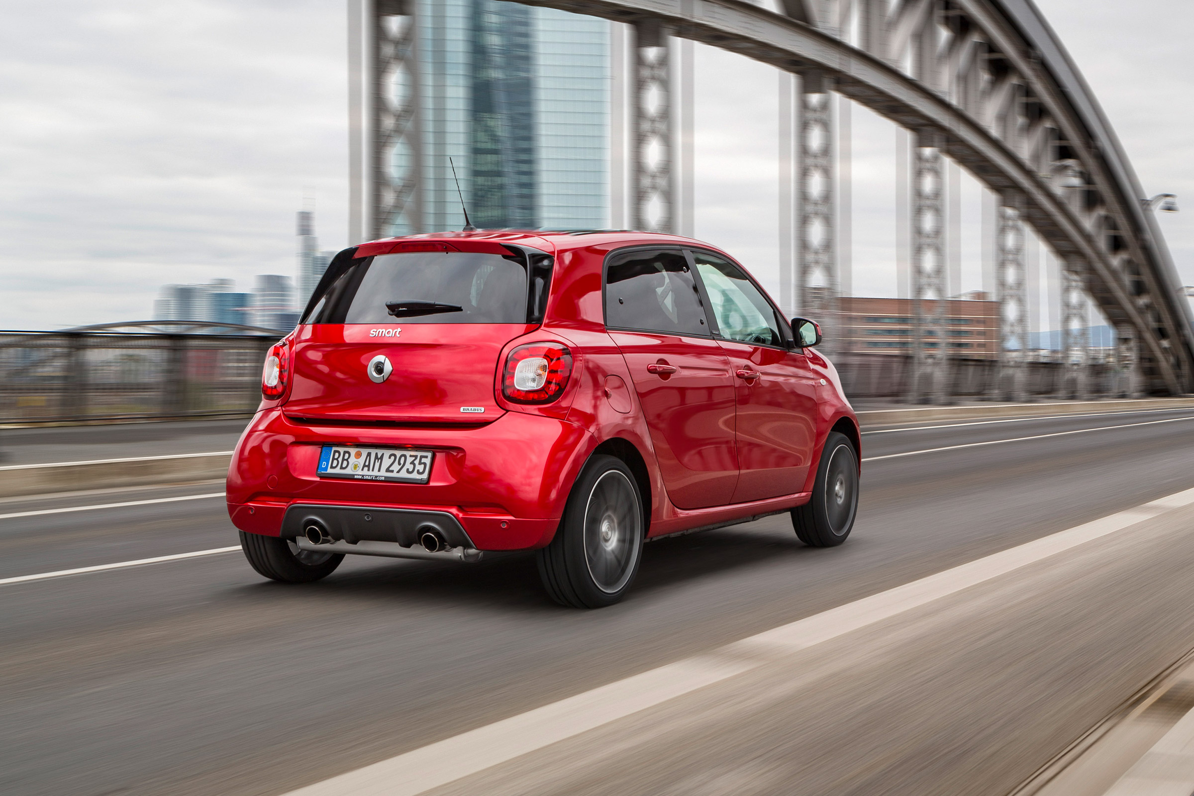 Smart ForTwo and ForFour Brabus rear