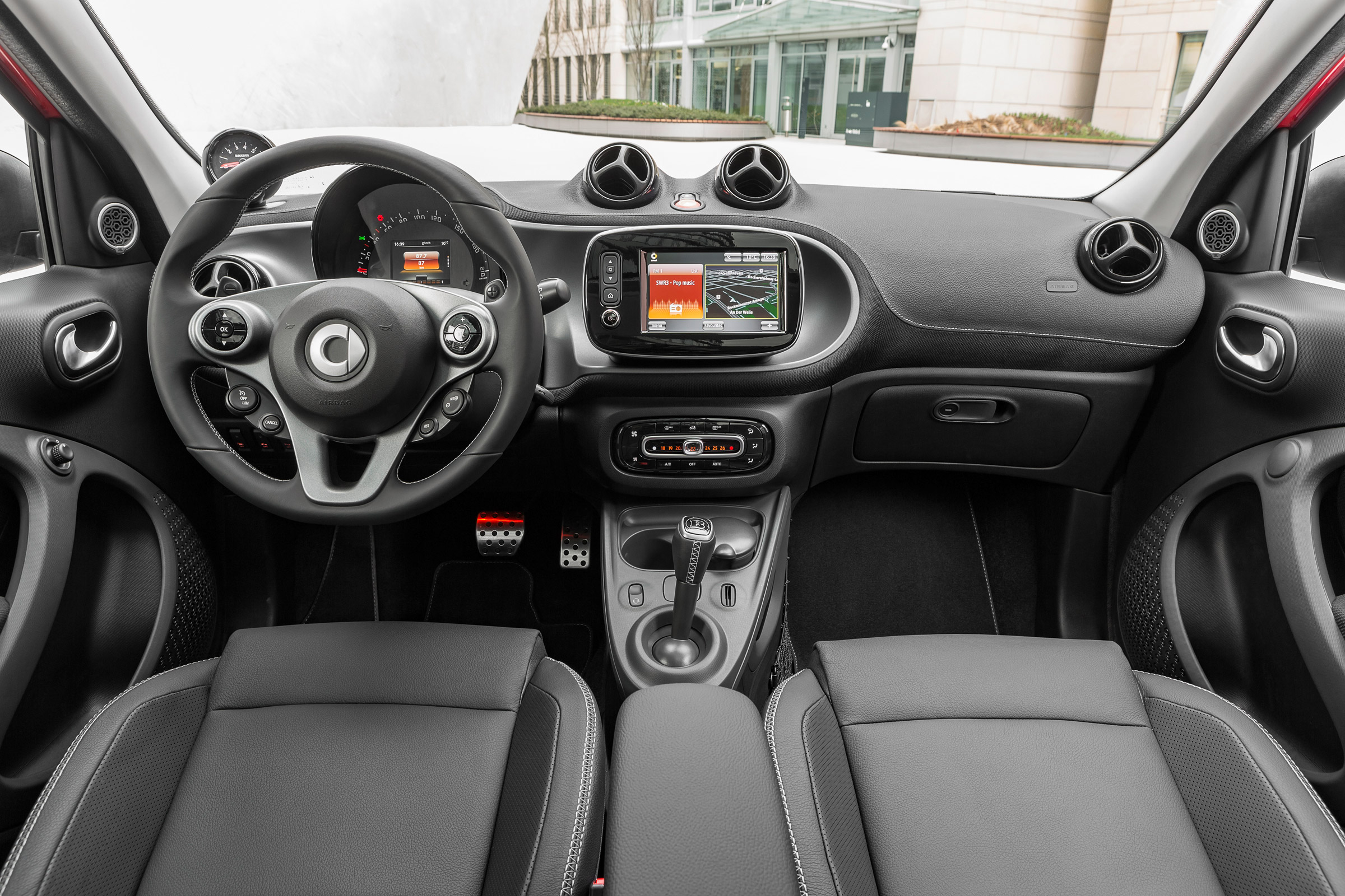 Smart ForTwo and ForFour Brabus interior