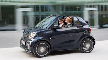 Smart ForTwo and ForFour Brabus cabrio side