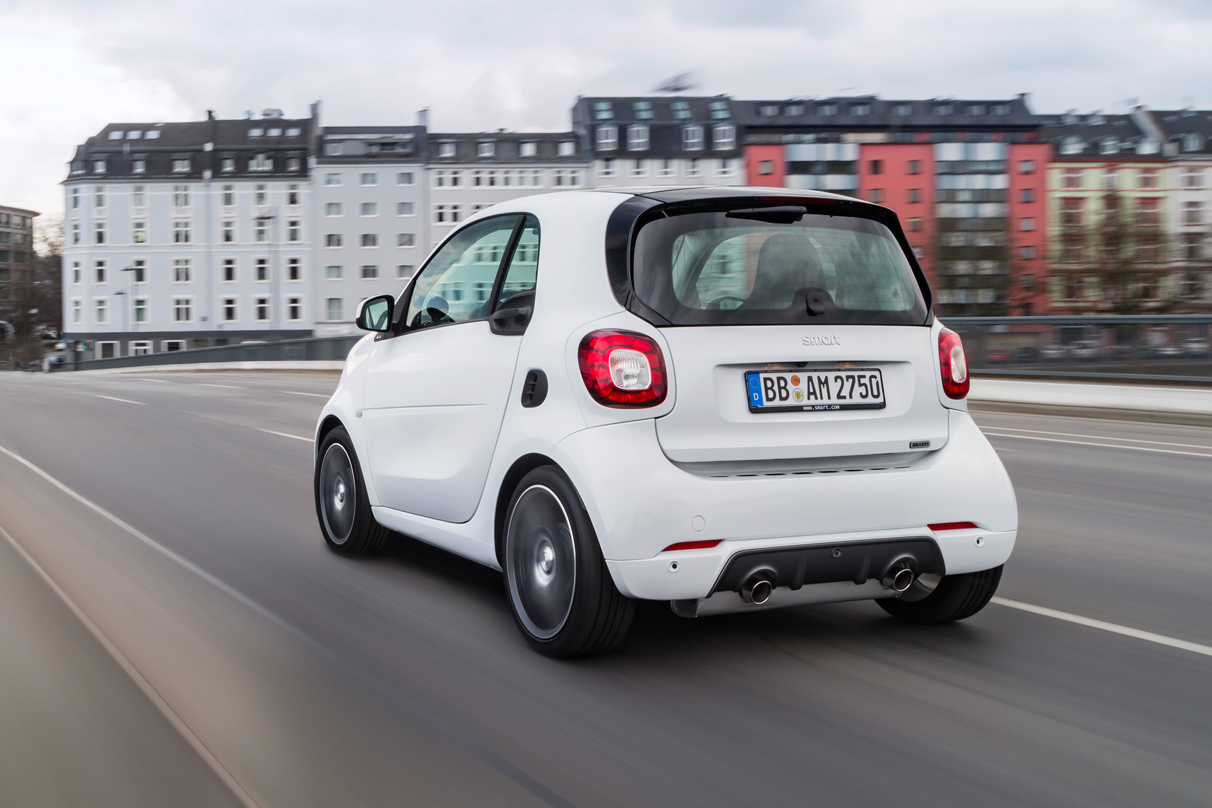 Smart ForTwo and ForFour Brabus rear shot
