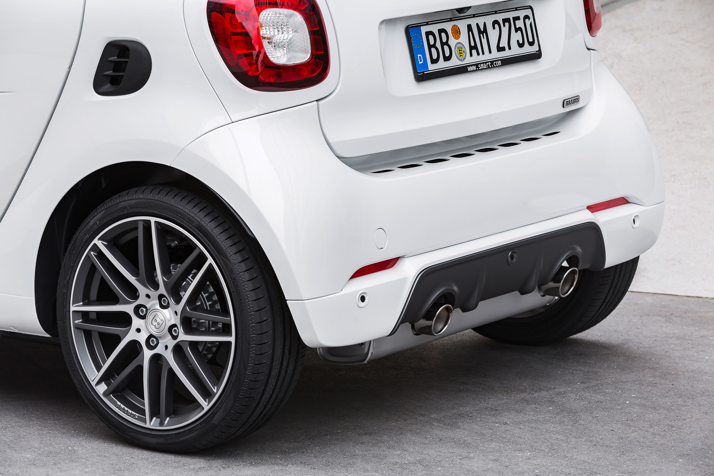 Smart ForTwo and ForFour Brabus diffuser