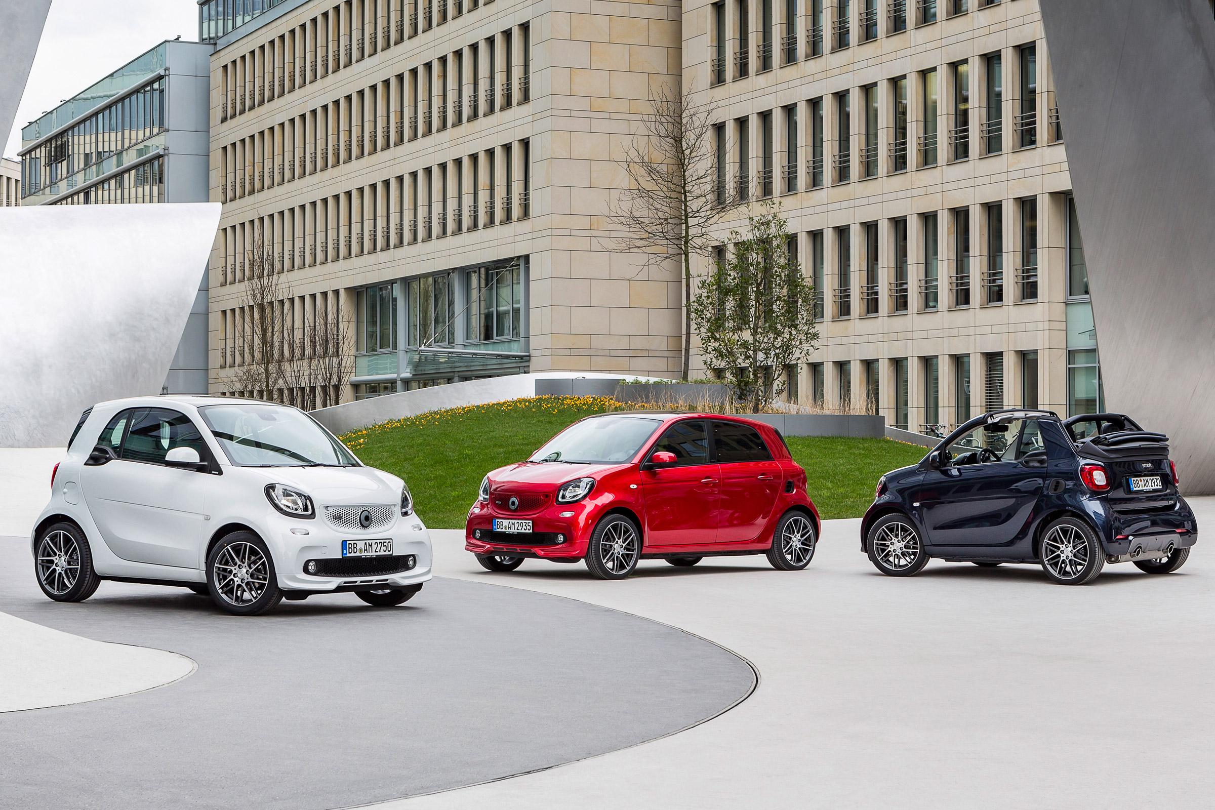 Smart ForTwo and ForFour Brabus header