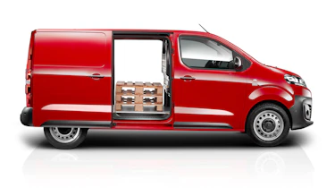 Citroen Dispatch side doors open
