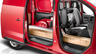 Citroen Dispatch side doors open