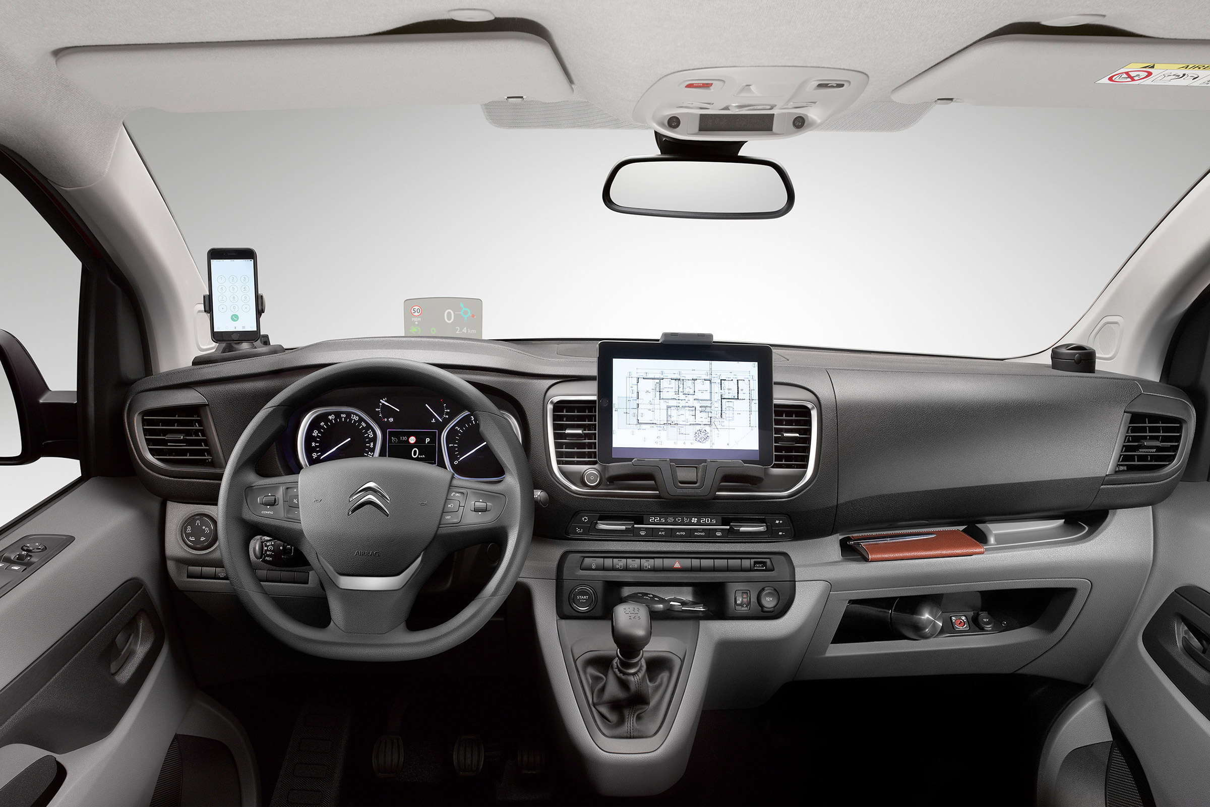 Citroen Dispatch dash