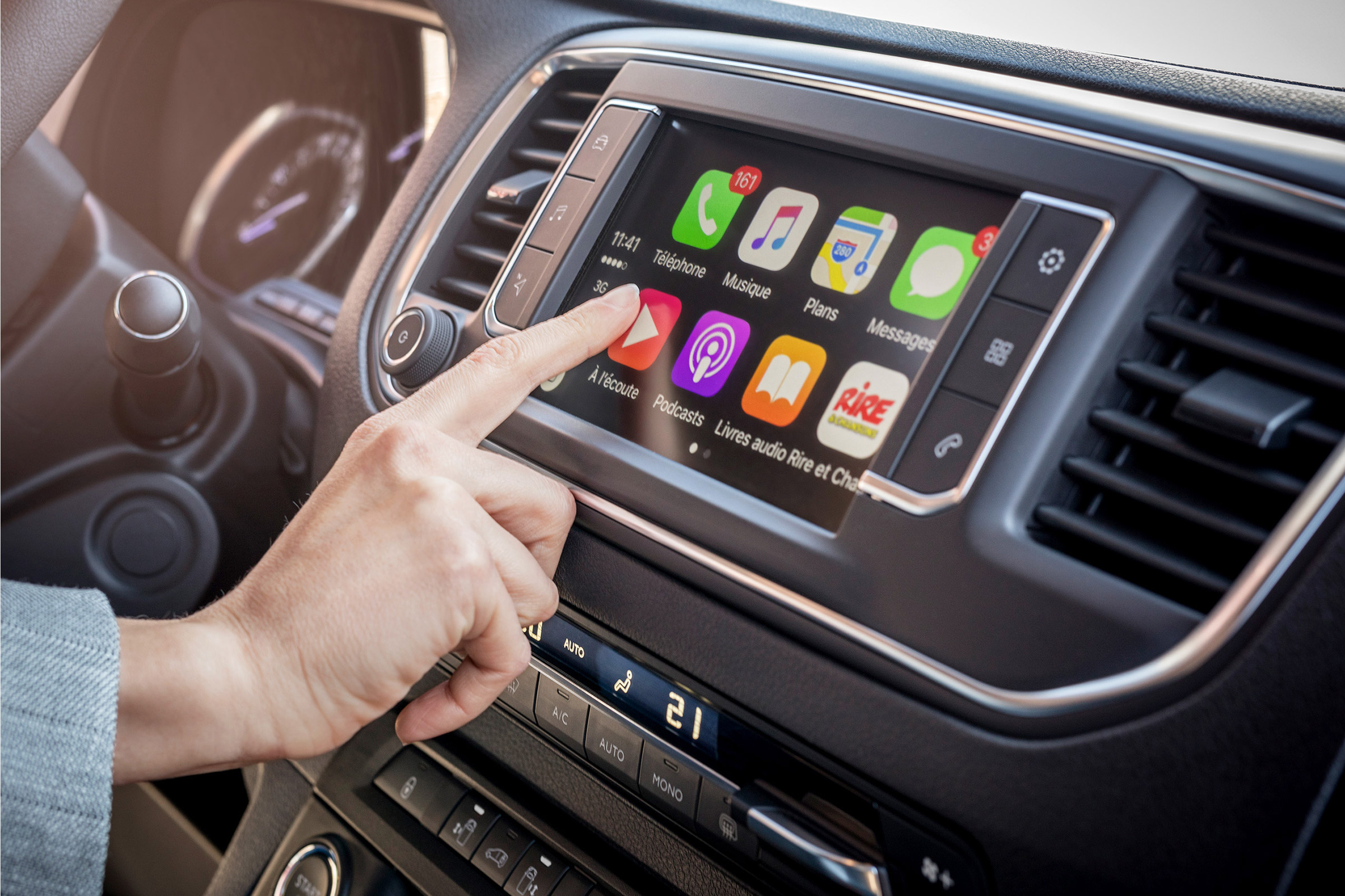Citroen Dispatch touchscreen