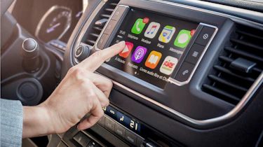 Citroen Dispatch touchscreen