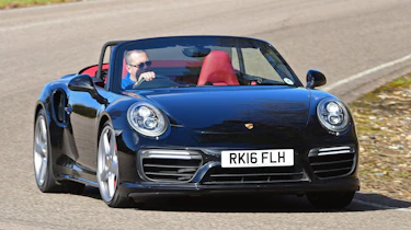 Porsche 911 Turbo Cabriolet 2016 - front cornering