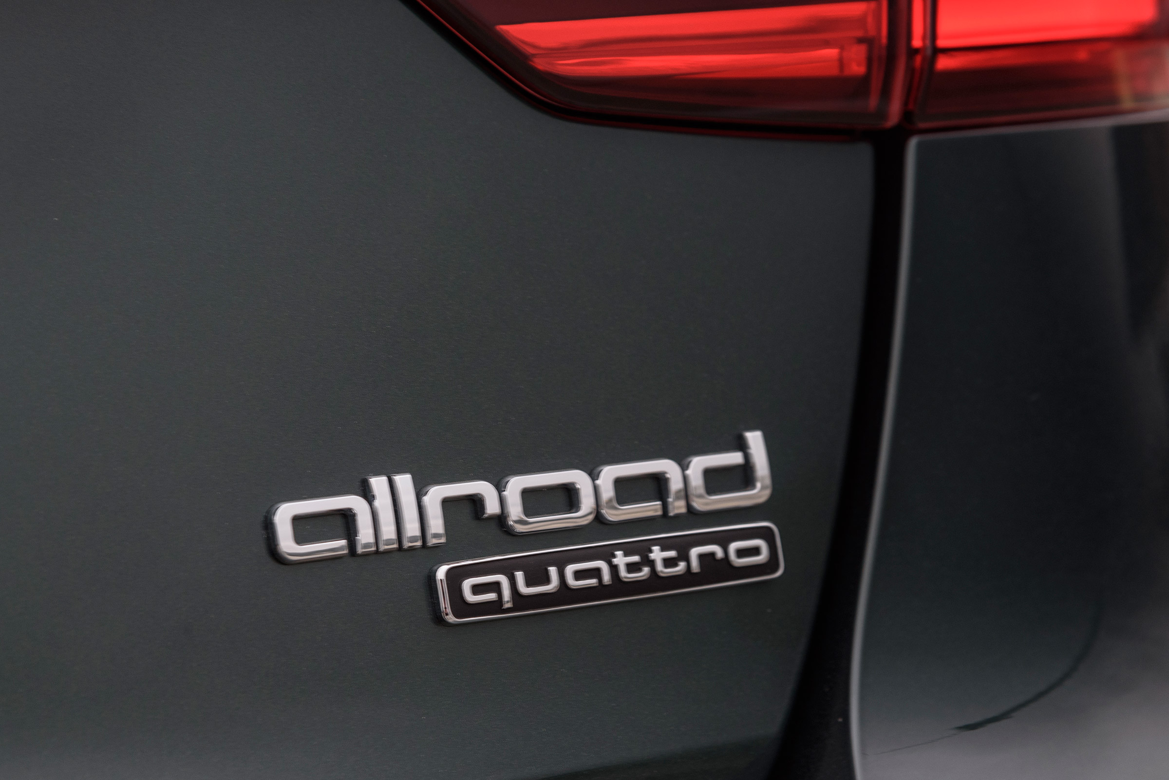 Audi A4 Allroad rear badge