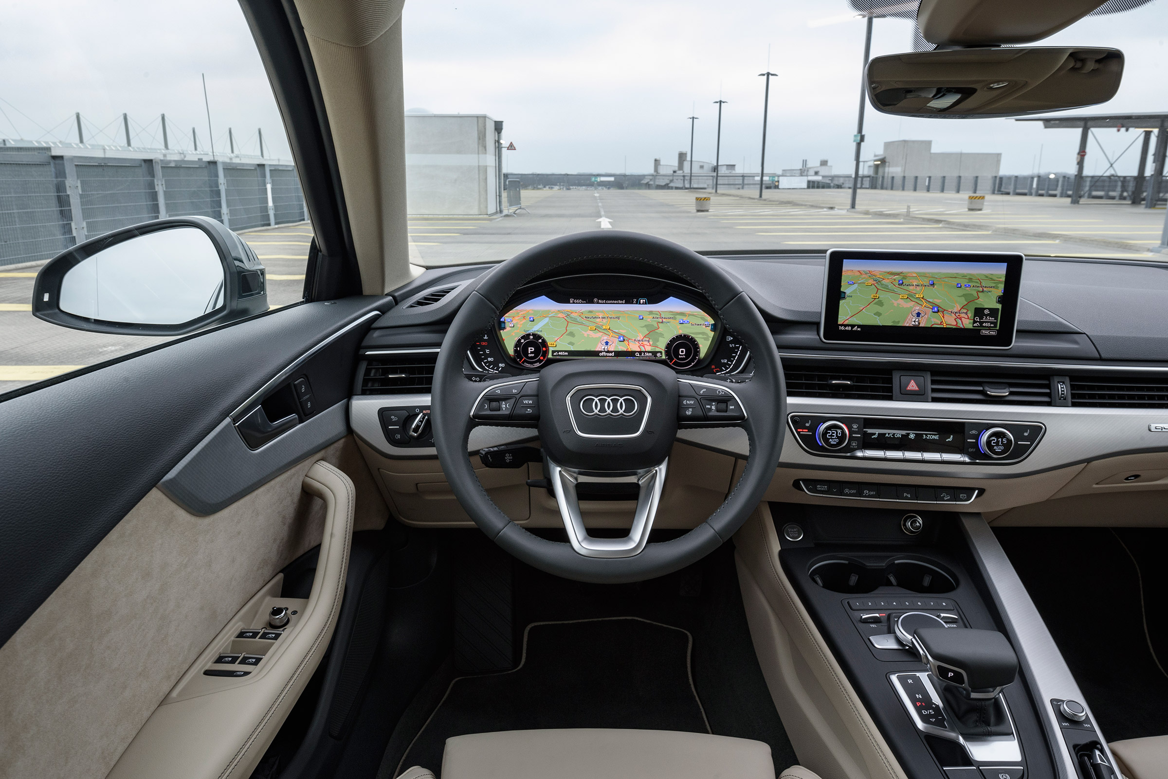 Audi A4 Allroad dash