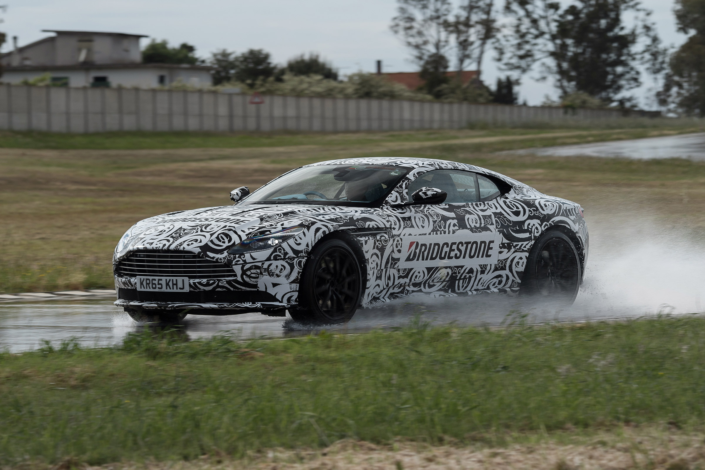 Aston Martin DB11 prototype - wet front