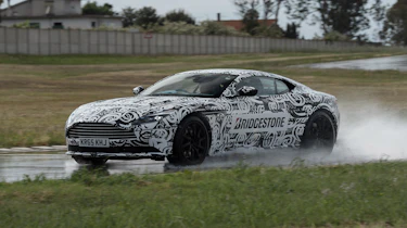 Aston Martin DB11 prototype - wet front