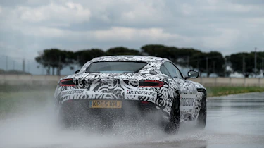 Aston Martin DB11 prototype - wet rear