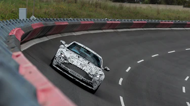Aston Martin DB11 prototype - front banking