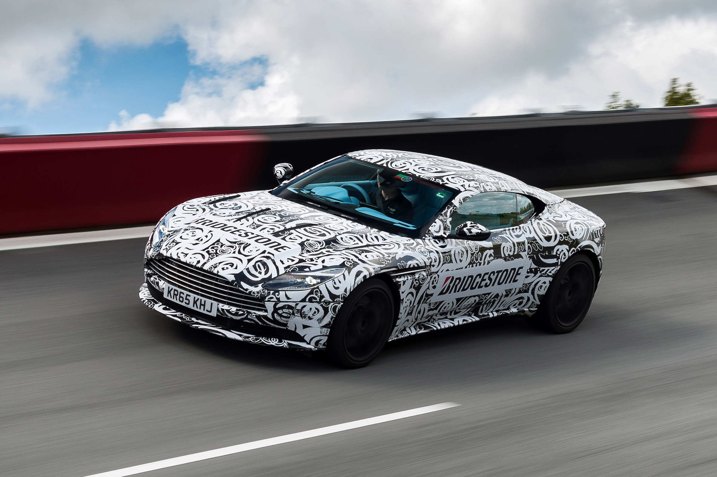 Aston Martin DB11 prototype - above 