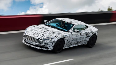 Aston Martin DB11 prototype - above