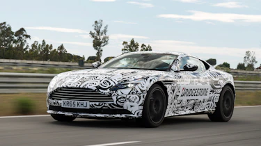 Aston Martin DB11 prototype - front action