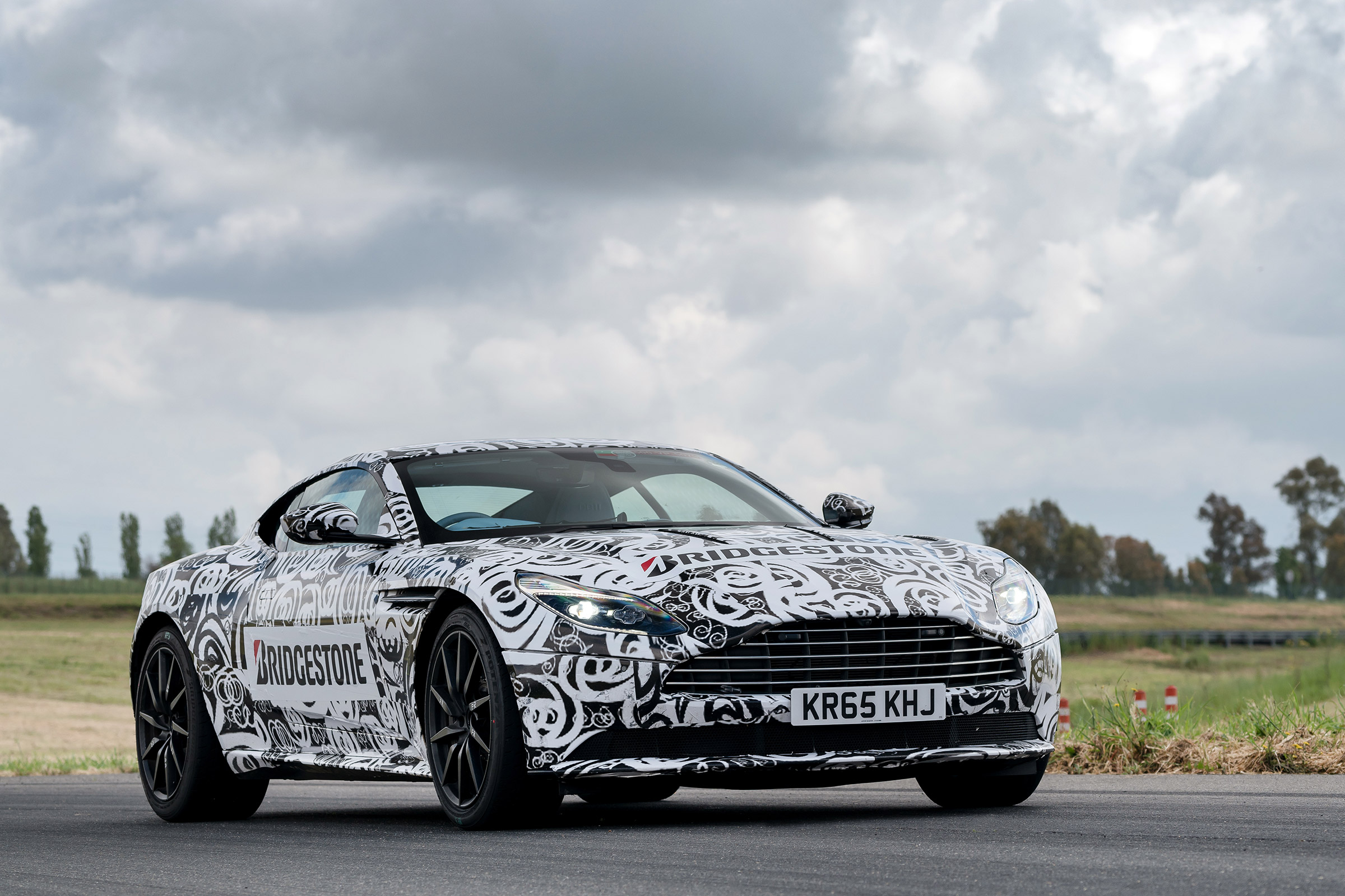 Aston Martin DB11 prototype - front drift