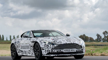 Aston Martin DB11 prototype - front drift