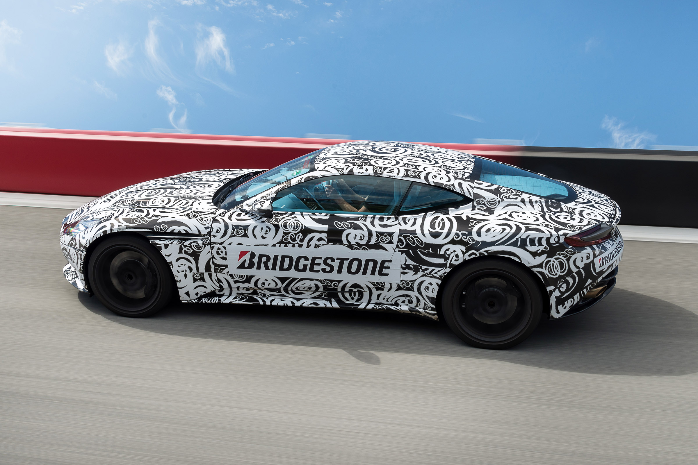 Aston Martin DB11 prototype - side action