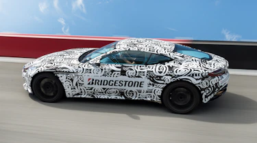 Aston Martin DB11 prototype - side action