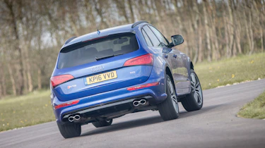Audi SQ5 Plus 2016 - rear cornering