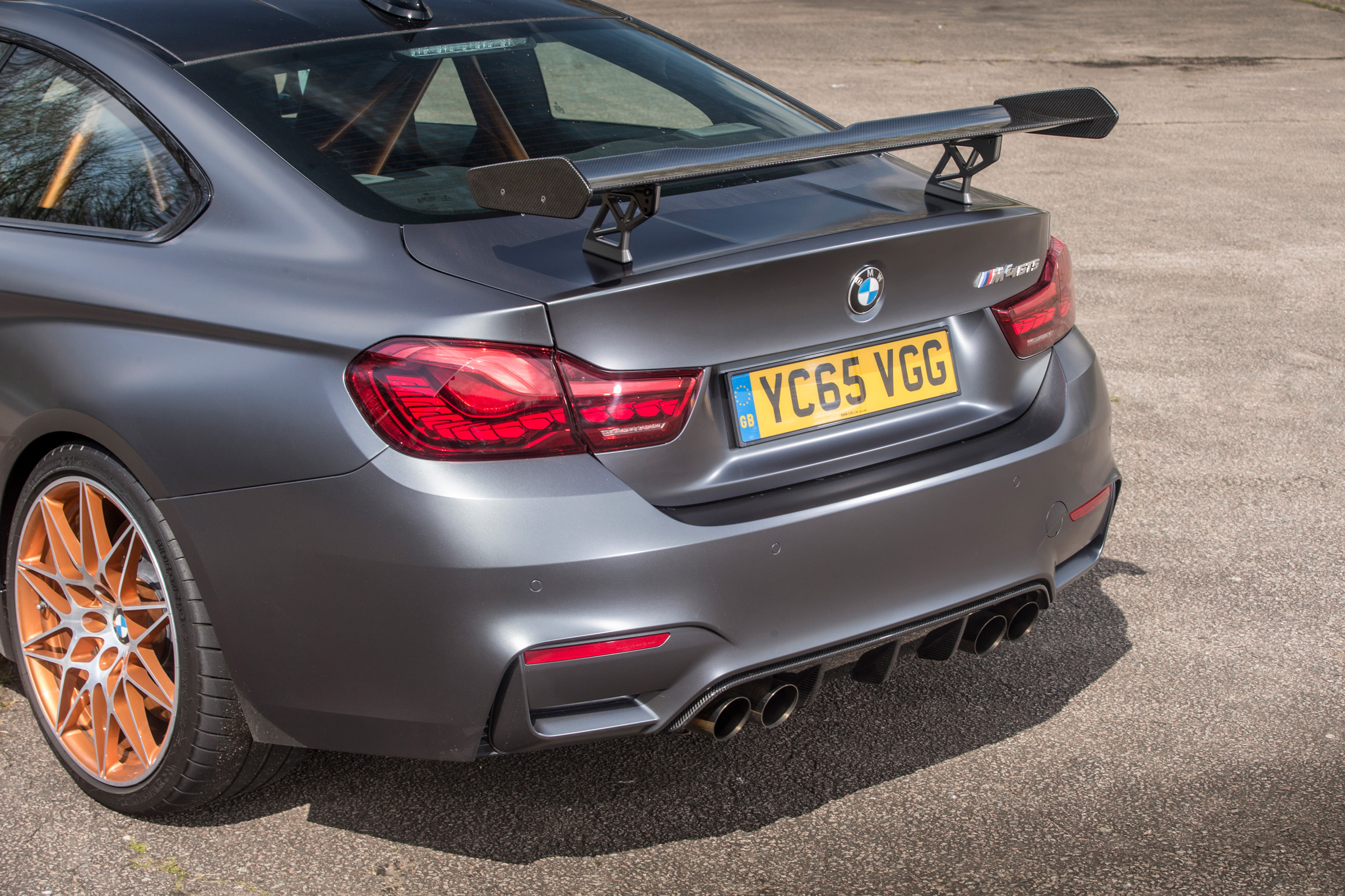 BMW M4 GTS UK 2016 - rear detail
