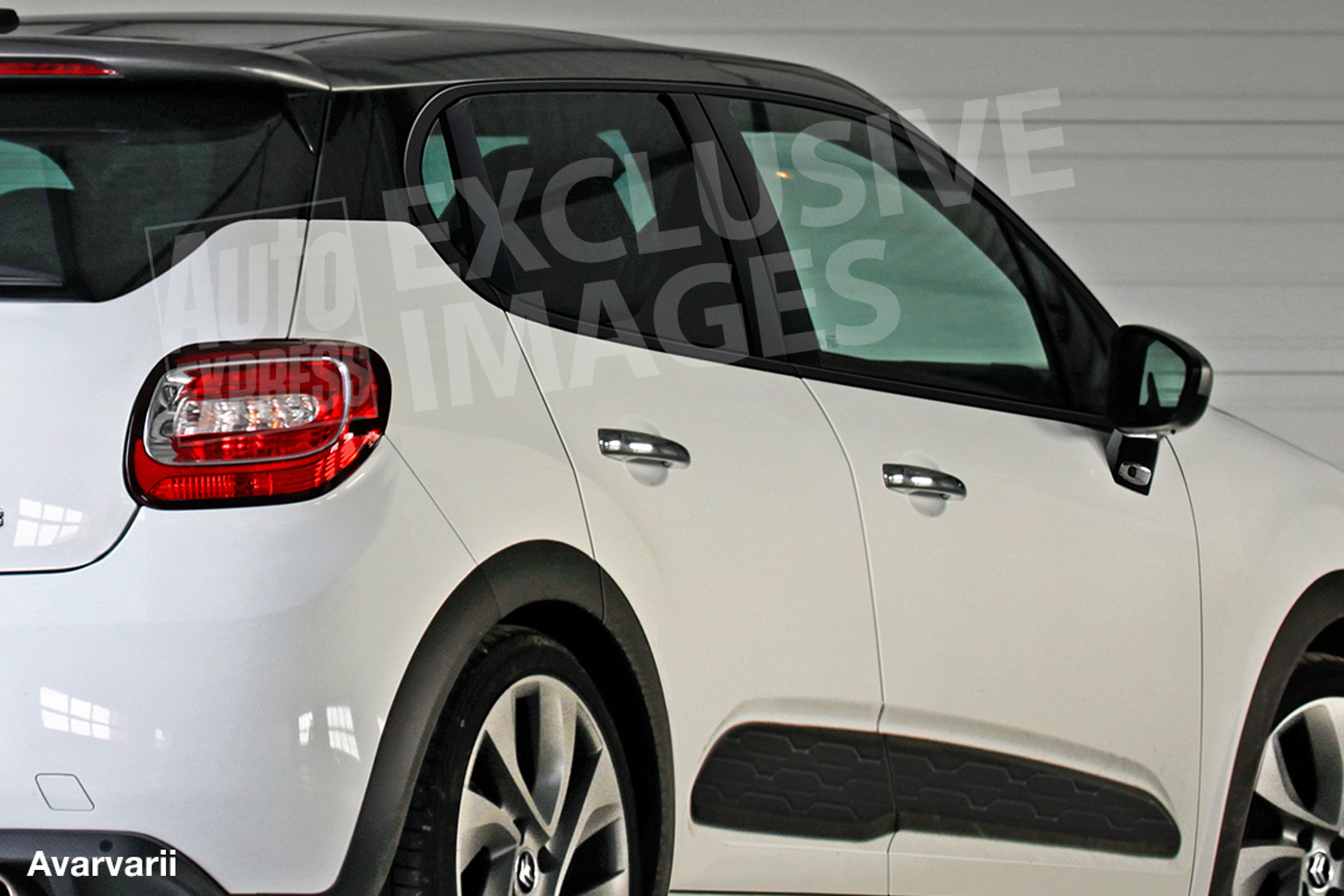 New Citroen C3 hatchback exclusive render - rear detail