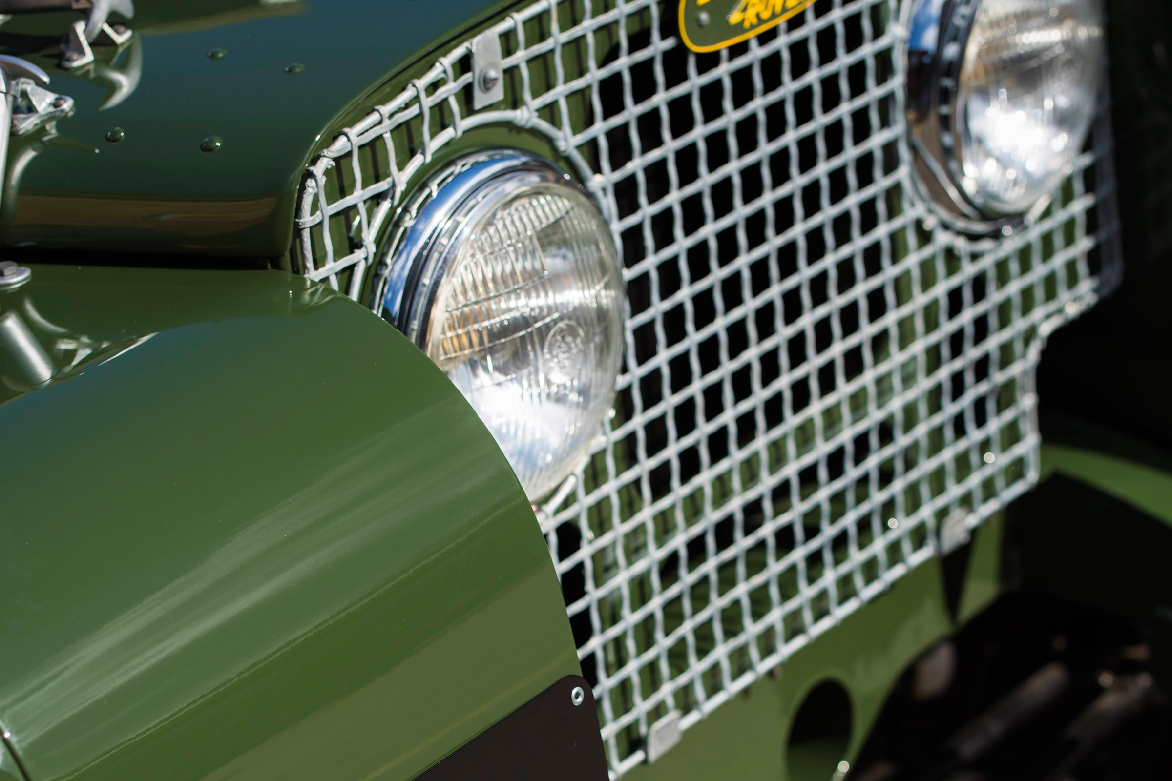 Land Rover Series 1 Reborn - grille