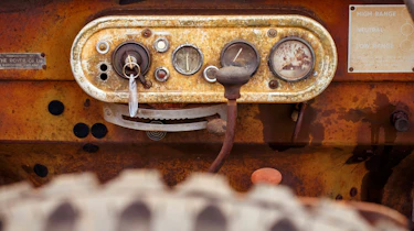 Land Rover Series 1 Reborn - dash