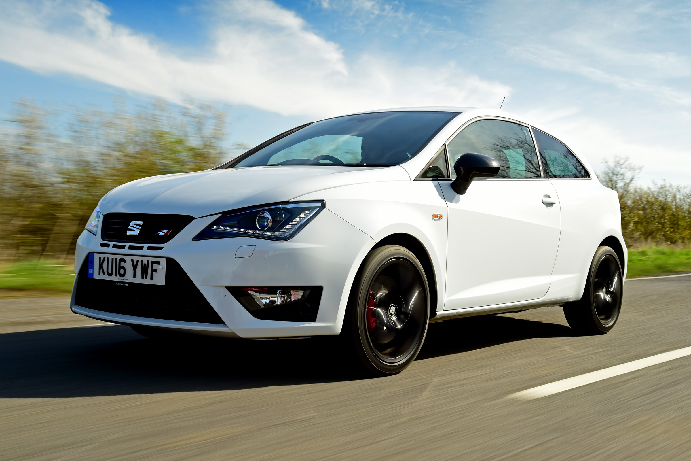 SEAT Ibiza Cupra 2016 - front tracking