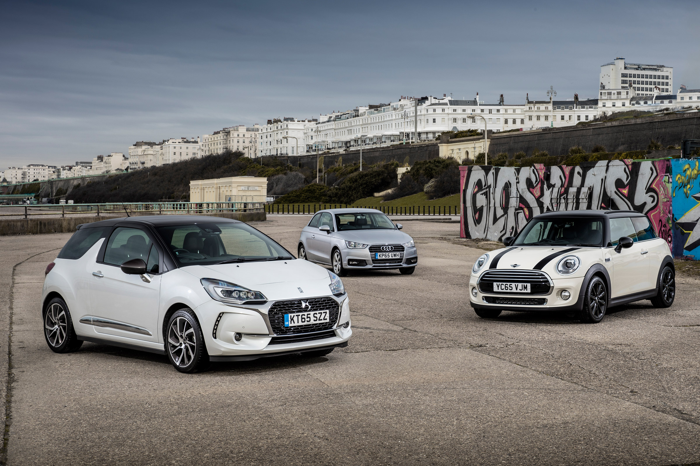 DS 3 vs MINI Cooper vs Audi A1 - header