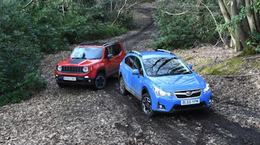 Subaru XV vs Jeep Renegade - static