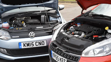 Volkswagen Polo vs Peugeot 208 - engines